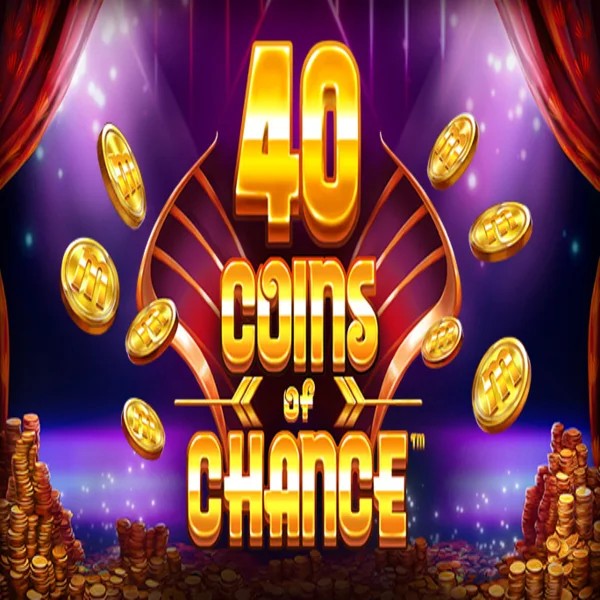 40 Coins of Chance online game logo by SYNOT Games on vipluckscasino.com