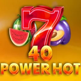 40 Power Hot slot logo by Amusnet Interactive at VipLuck Casino