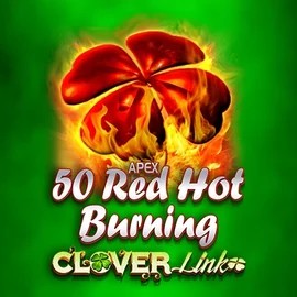 50 Red Hot Burning Clover Links logo – Slots by Novomatic at VipLuck Casino