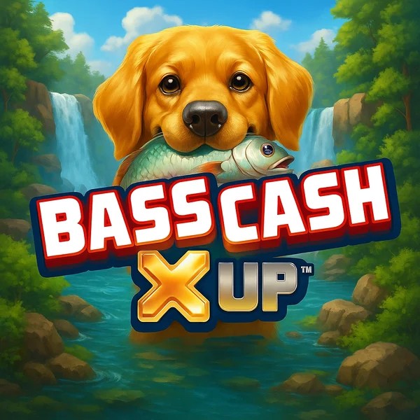 Bass Cash X UP slot icon by Alchemy Gaming, available at VipLuck Casino