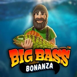 Big Bass Bonanza logo by Pragmatic Play VipLuck Casino