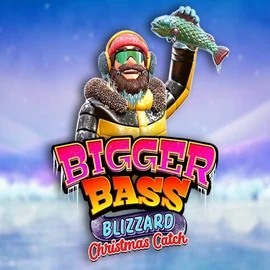 Official Slots logo: Bigger Bass Blizzard Christmas Catch by Pragmatic Play at VipLuck Casino