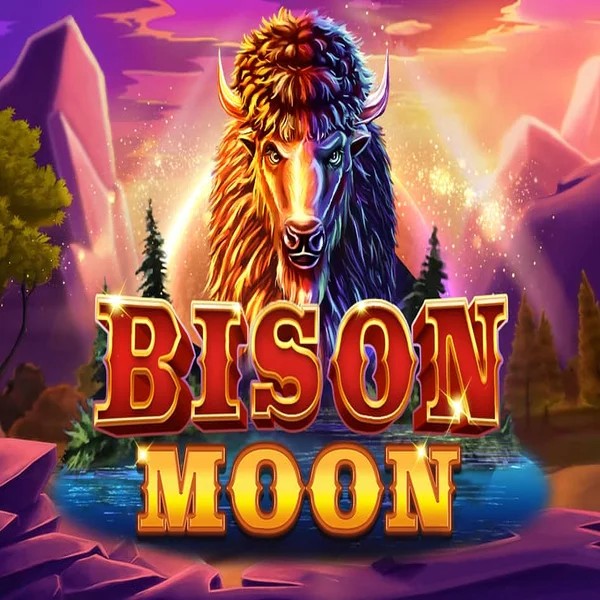 Bison Moon logo by Northern Lights Gaming at VipLuck Casino