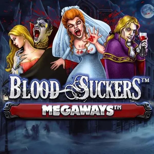 Blood Suckers Megaways logo by Red Tiger Gaming at VipLuck Casino