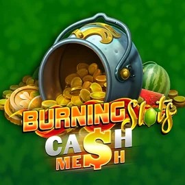 Burning Slots Cash Mesh by BF Games, showcased at vipluckscasino.com – game logo