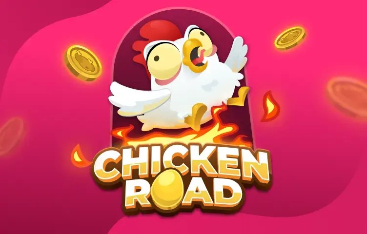 Chicken Road slot visual from InOut available on vipluckscasino.com