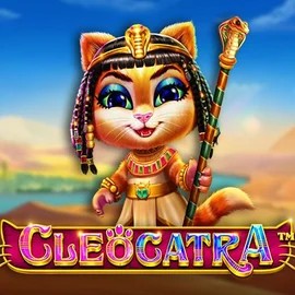 Cleocatra slot logo by Pragmatic Play at VipLuck Casino