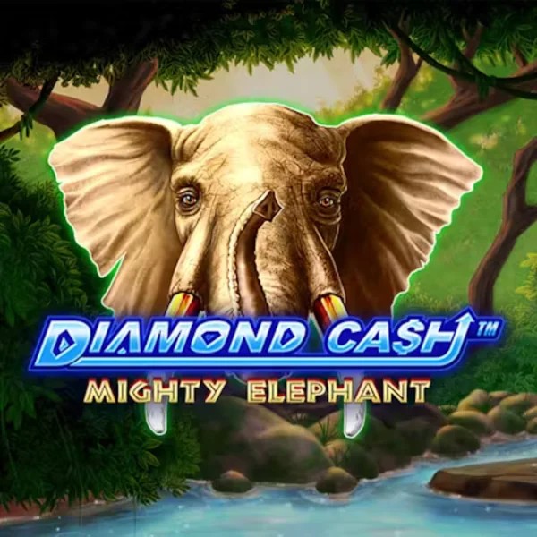 Diamond Cash Mighty Elephant casino game by Greentube – featured logo at VipLuck Casino