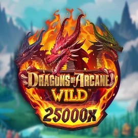 Dragons of Arcane Wild logo – Slots by Foxium at VipLuck Casino