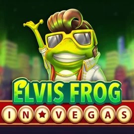 Elvis Frog In Vegas slot logo by BGAMING at VipLuck Casino