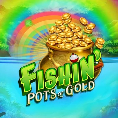 Fishin Pots Of Gold casino game by Gameburger Studios – featured logo at VipLuck Casino