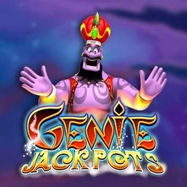 Jackpots logo of Genie Jackpots from Blueprint Gaming at VipLuck Casino