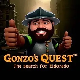 Gonzo's Quest logo by NetEnt at VipLuck CasinoGonzo's Quest