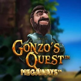 Gonzo's Quest Megaways logo by Red Tiger Gaming at VipLuck CasinoGonzo's Quest Megaways