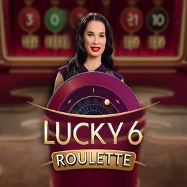 Lucky 6 Roulette logo – Live Casino by Pragmatic Play at VipLuck Casino