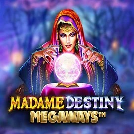 Madame Destiny Megaways logo by Pragmatic Play VipLuck Casino