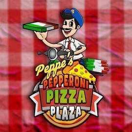 Peppe’s Pepperoni Pizza Plaza game by Pragmatic Play – logo hosted on VipLuck Casino