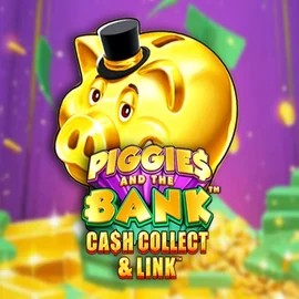 Piggies And The Bank Cash Collect & Link online game logo by Origins on vipluckscasino.com