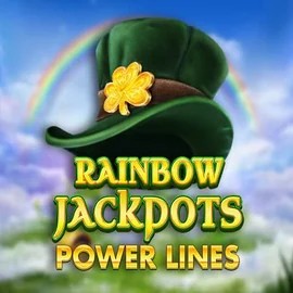 Rainbow Jackpots Power Lines casino game by Red Tiger Gaming – featured logo at VipLuck Casino