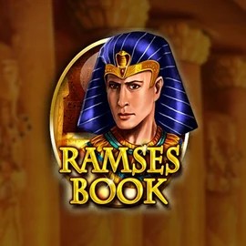 Ramses Book Deluxe slot logo by Gamomat at VipLuck CasinoRamses Book Deluxe