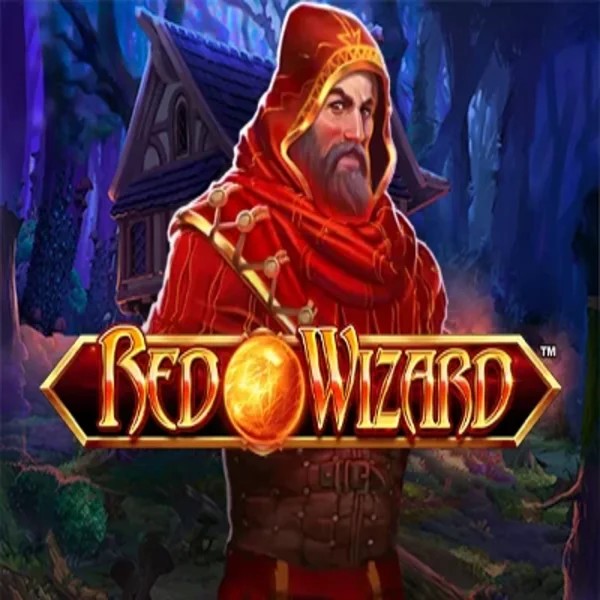 Red Wizard slot logo by Rarestone Gaming at VipLuck Casino