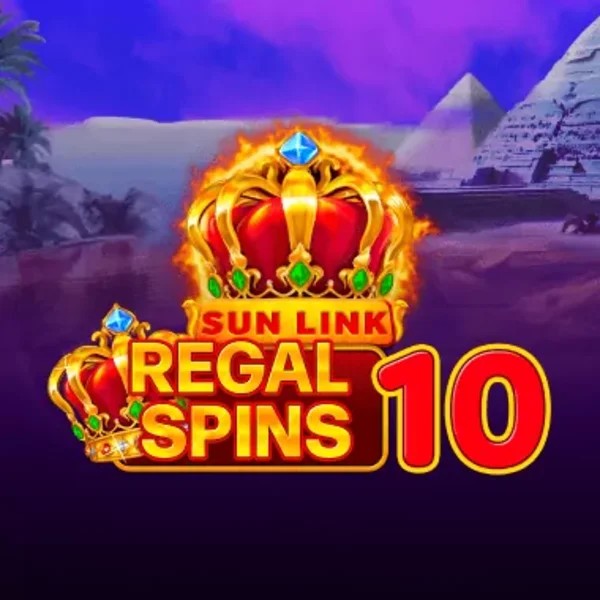 Regal Spins 10 by PatePlay, showcased at vipluckscasino.com – game logo