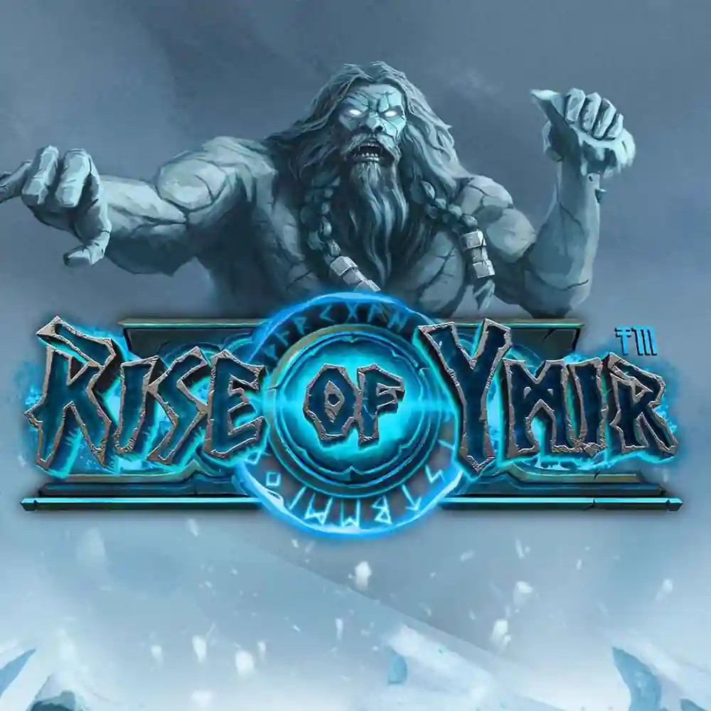 Rise of Ymir slot visual from Hacksaw Gaming available on vipluckscasino.com