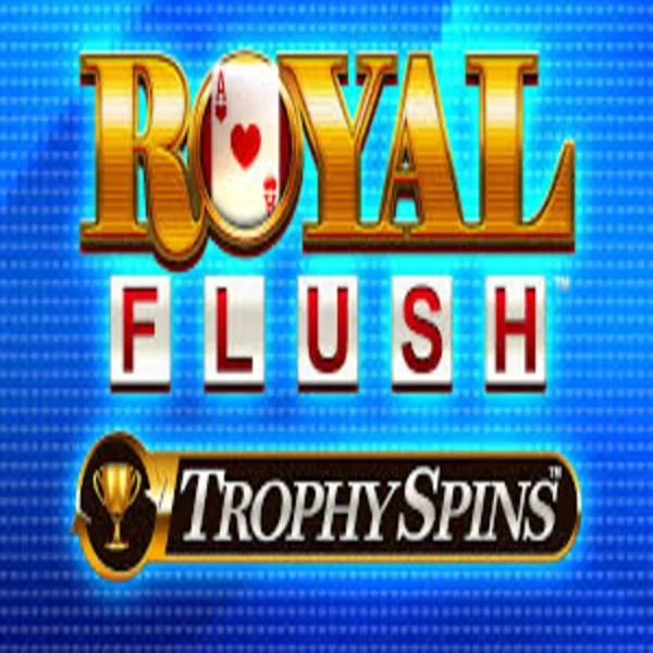 Royal Flush Trophy Spins online game logo by Greentube on vipluckscasino.com