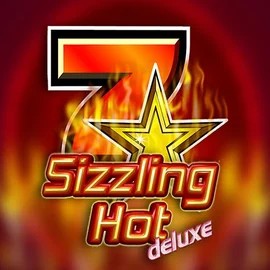 Sizzling Hot Deluxe game by Novomatic – logo hosted on VipLuck Casino