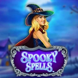 Spooky Spells game by Novomatic – logo hosted on VipLuck Casino