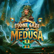 Stone Gaze of Medusa 2 online game logo by Stakelogic on vipluckscasino.com