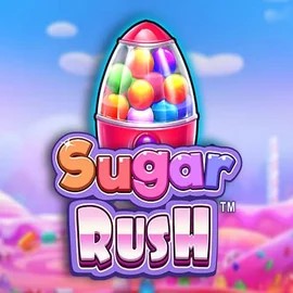 Sugar Rush logo by Pragmatic Play at VipLuck Casino