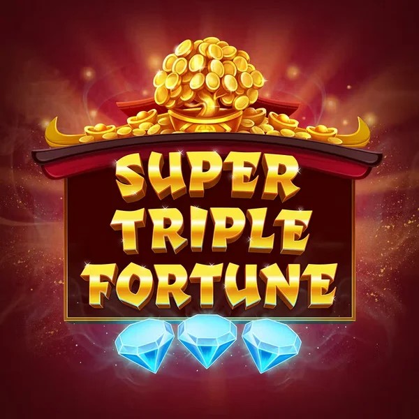Super Triple Fortune casino game by Greentube – featured logo at VipLuck Casino