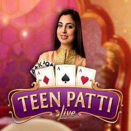 Teen Patti slot logo by Evoplay at VipLuck CasinoTeen Patti