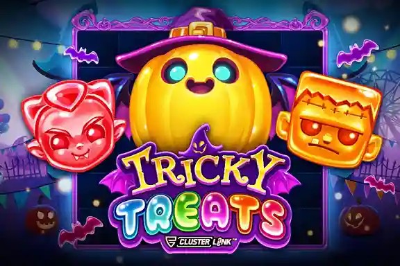 Tricky Treats slot icon by Push Gaming, available at VipLuck Casino