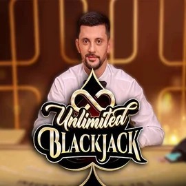 Unlimited Blackjack logo by Ezugi at VipLuck CasinoUnlimited Blackjack