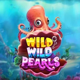 Wild Wild Pearls slot logo by Pragmatic Play at VipLuck Casino
