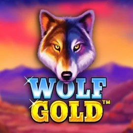 Official Slots logo: Wolf Gold by Pragmatic Play at VipLuck Casino