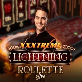XXXtreme Lightning Roulette by Evolution, showcased at vipluckscasino.com – game logo